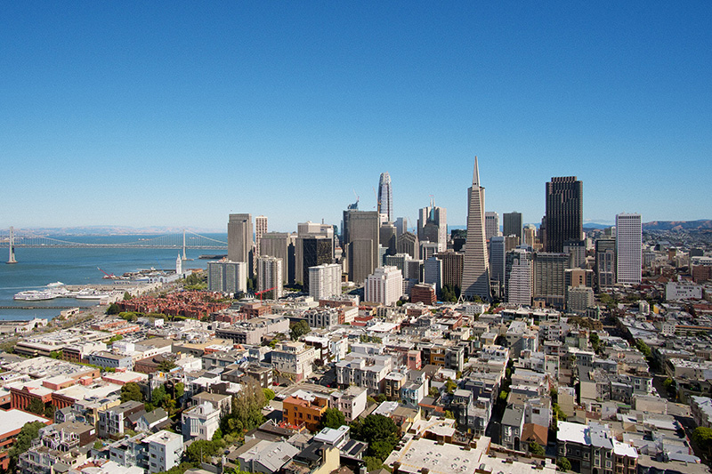 San Francisco image by Shen Pan via. Unsplash