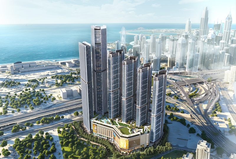 Sobha Central is a new development along Dubai’s Sheikh Zayed Road. (Image: Supplied)