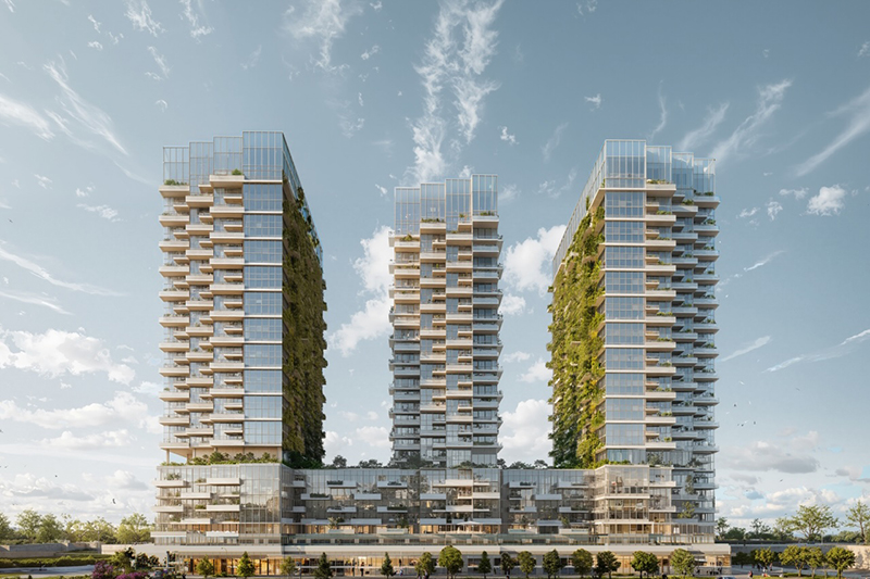 Dorian Towers. Image DIALOG for Arkfield Development