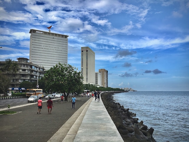 Marine Drive, Mumbai. Photo by Satyajeet Mazumdar on Unsplash