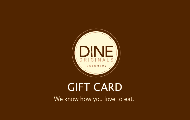 Dine Originals Columbus Gift Card Image