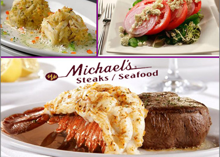 Michael's Steaks and Seafood Deal Image