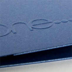 Embossing and Debossing
