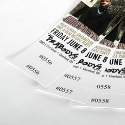 Ticket Numbering