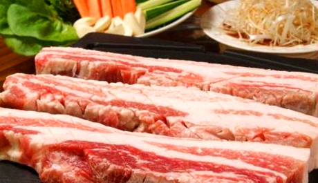 【赤坂】絶品！厚さ25ミリの国産豚三段バラ肉をヘルシーに有機野菜とご一緒に！韓国風屋台ゴシギのコースメニュー＋１ドリンクを4,500円が2,250円！