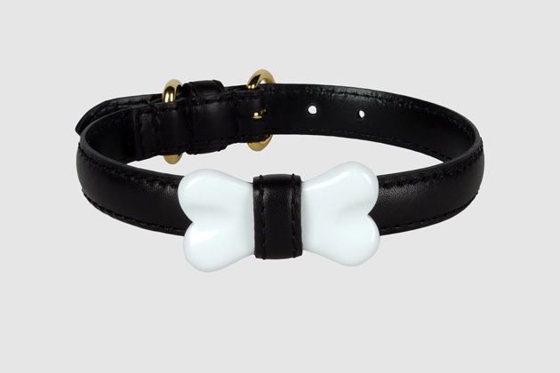 Moschino Dog Bone Collar
