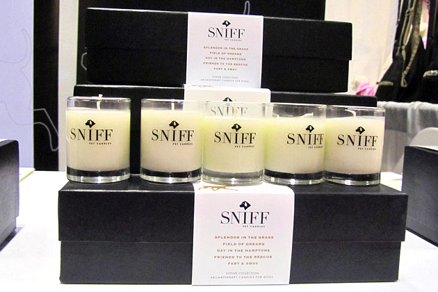 Sniff Pet Candles' Fart & Away Candle, $32
