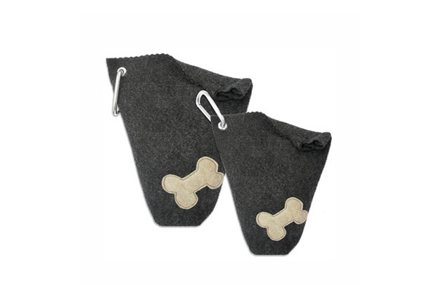 Funny Fur Felt Doggie Bags