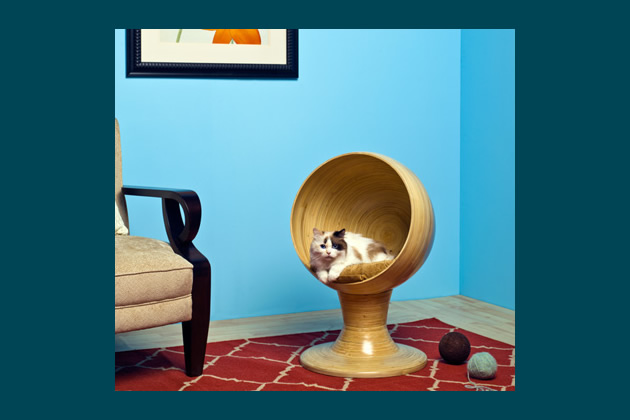 Kitty Ball Cat Bed, Refined Kind