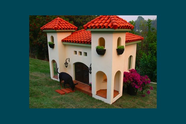 Rockstar Puppy Mexican Hacienda Dog House