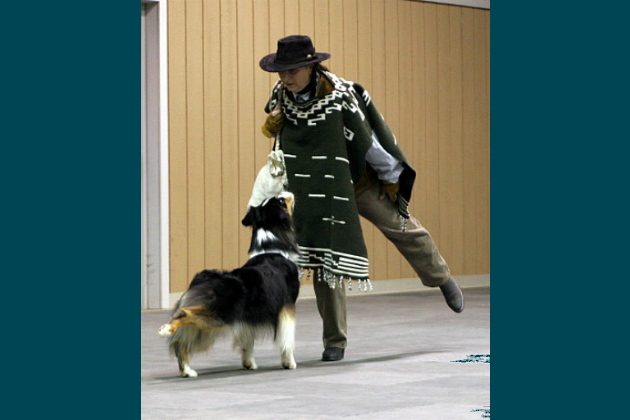 Human-Canine Duo's Cool Dance Moves