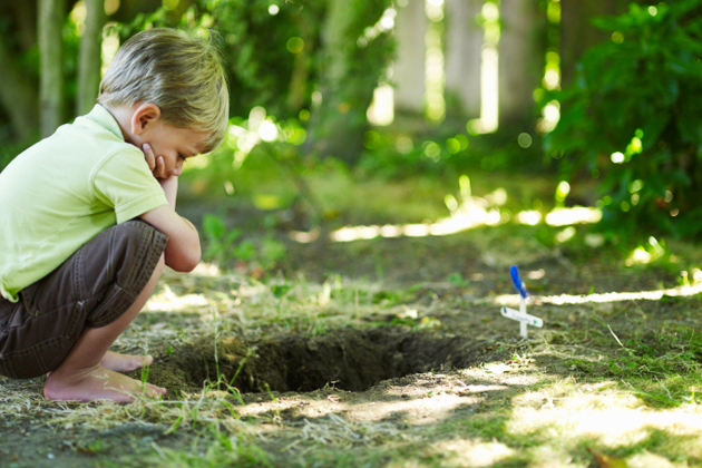 How to Help Kids Cope With a Pet's Death