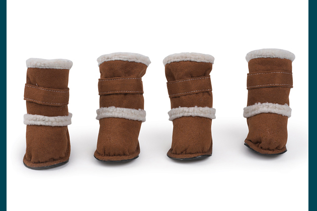 Ugg-Inspired Dog Boots
