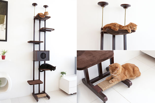 Ware Sky Climber 6-Wide Cat Tree