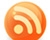 Glossy RSS icon