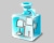 Creation of Unique and Funny Digg Icon in a Bottle for Bloggers