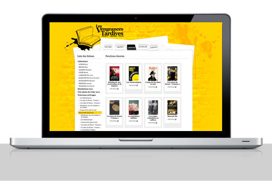 Catalogue produit - liste des polars