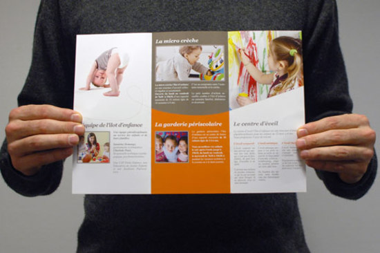 Conception et création graphique  Dépliant