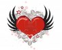 5491890-lovely-valentine-heart-with-wings-flying-isolated-over-white