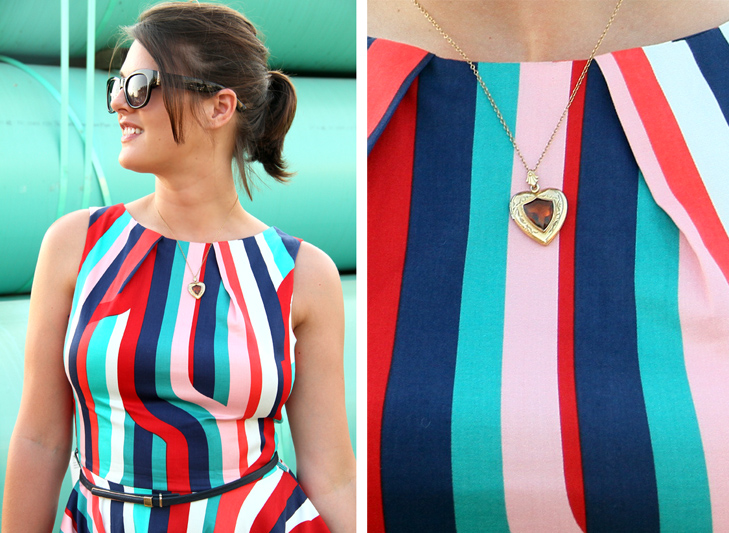 What I Wore, Jessica Quirk, Luck be a Lady Dress, ModCloth, Sole Society, Sole Society Promo Code