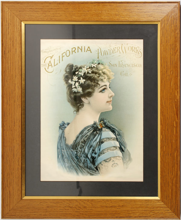Lot #1282 California Powder Works Poster