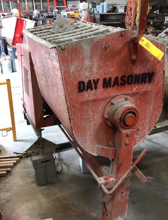 Postponed Masonry Equipment & Tools Online Auction in Dayton, OH