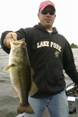 Tom Redington's <br>Lake Fork Bass Guide Service<br>Specializing in teaching the science and patterns of <br>Trophy Bass Fishing <br>214-683-9572 <br>tom@LakeForkGuideTrips.com<br>