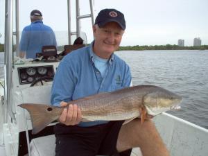 This 30 inch bull red was caught on shrimp and released in Estero Bay, Bonita Beach, SW FL on 11-10-09.