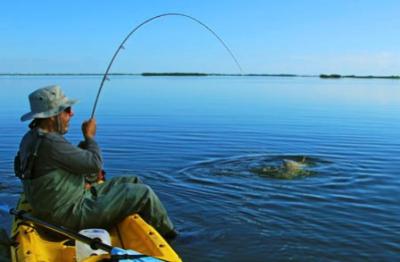 Battling the big drum. Photo courtesy Capt. Chris Myers.