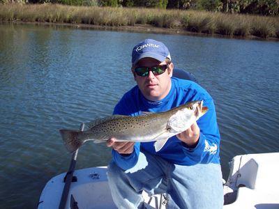Capt. Josh with a 24"<br><br>Capt. Josh Fritz <br>www.chasentailsfishingcharters.webs.com <br>352-345-9304<br>