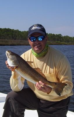Slot redfish caught in Blackwater Bay <br><br><br>Capt. John Rivers <br>Mega-Bite Inshore Charters <br>850-341-9816<br>www.megabiteinshore.com