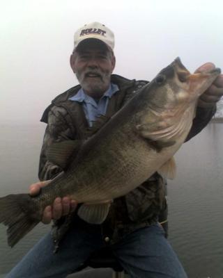 Caught by Wayne Durham with <br>Guide Randy Oldfield<br>Weight was 12.75 Pounds, and was landed about 9:30 am on <br>Jan 31 2011<br><br>www.thelakeforkfishingguides.com
