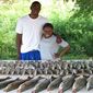 Derrel Arthur Pro Basketball out with Texas Guide Fishing - Mark Parker  