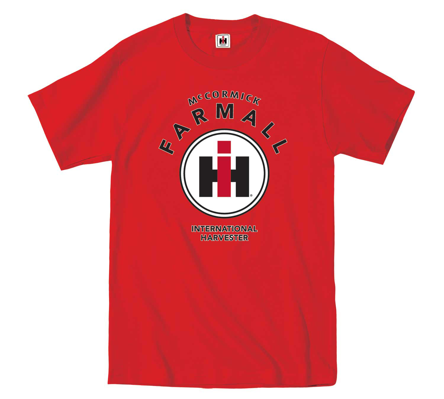 McCormick Farmall Case IH Farm Farming Red Power Tractor Novelty Mens T