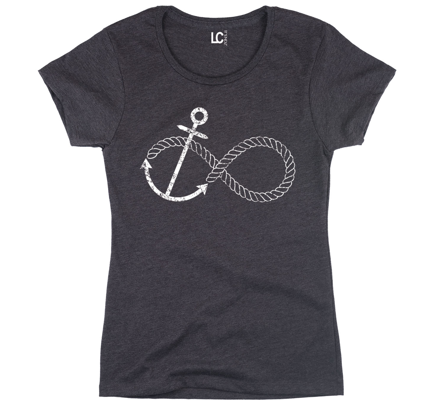 Infinity Knot Anchor Boat Knot Nautical Sailing Vacation Novelty Womens