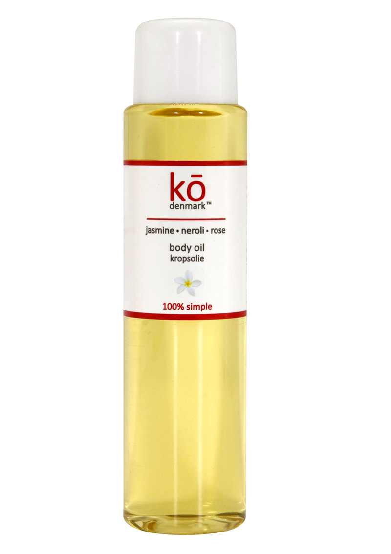 Organic Jasmine + Neroli Body Oil ko denmark bglowing