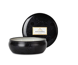 Moso Bamboo - 3 Wick Candle in Decorative Tin