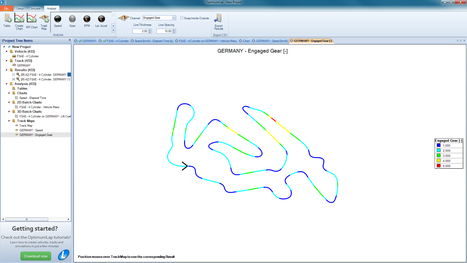 OptimumLap Vehicle Dynamics Simulation, Simplified.