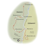 France Germany Map