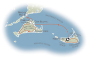 Martha's Vineyard Nantucket Map
