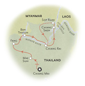 Thailand Map