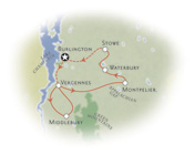 Northern Vermont Map