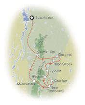 Southern Vermont Map