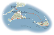 Martha's Vineyard Nantucket Map