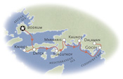 Turkey Biking Map