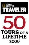 National Geographic Traveler 50 Tours of Lifetime