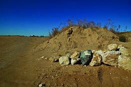 New_development_golf_course_rocks