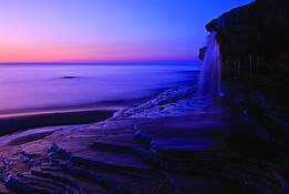 Twilight_waterfall