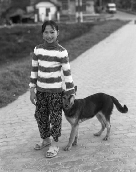 A_girl_and_her_dog