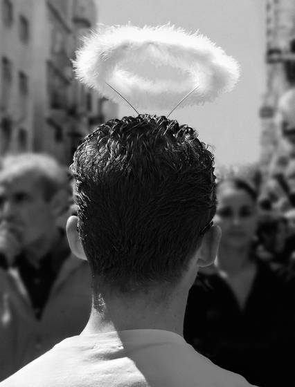 Man_with_halo